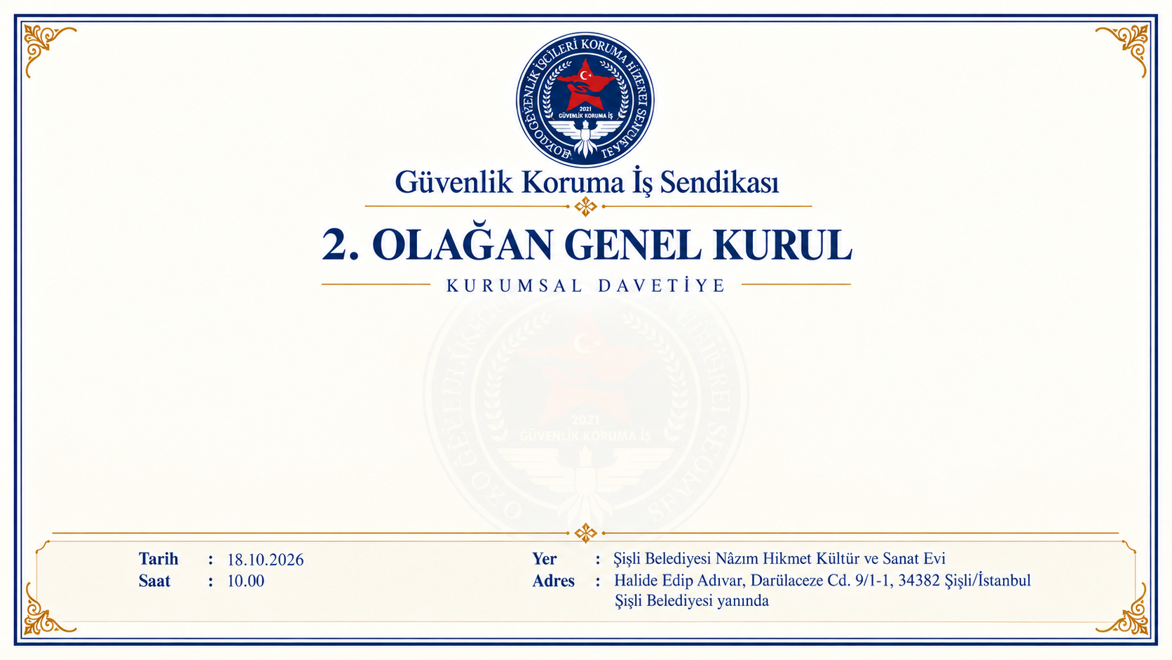 Kongremize Davet ve Bilgilendirme